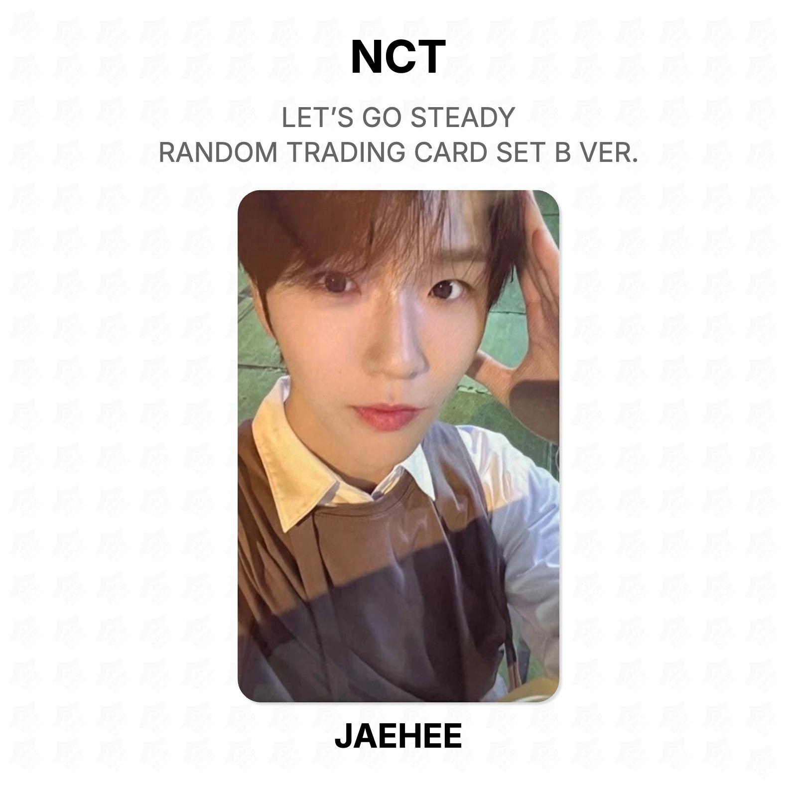 NCT LET’S GO STEADY Случайный набор коллекционных карточек Версия B. Официальная фотокарта JAEHEE