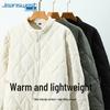 Jeanswest Men's Quilted High-Neck Winter Jacket