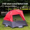 Outdoor 3-4P One-Touch Camping Tent Quick Automatic Opening Beach Fishing Tent Family Travel Picnic Park Anti-UV Shade