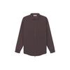 Essentials SS23 Unifarbene Nylon-Windjacke mit Reißverschluss und Kragen Herren Oberbekleidung FOG-SS23-072