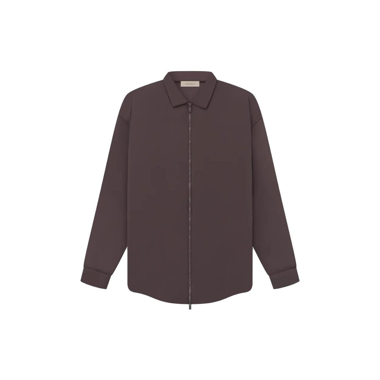 

Fear of God Essentials SS23 Filled Nylon Jacket Plum Men FOG-SS23-072 XS