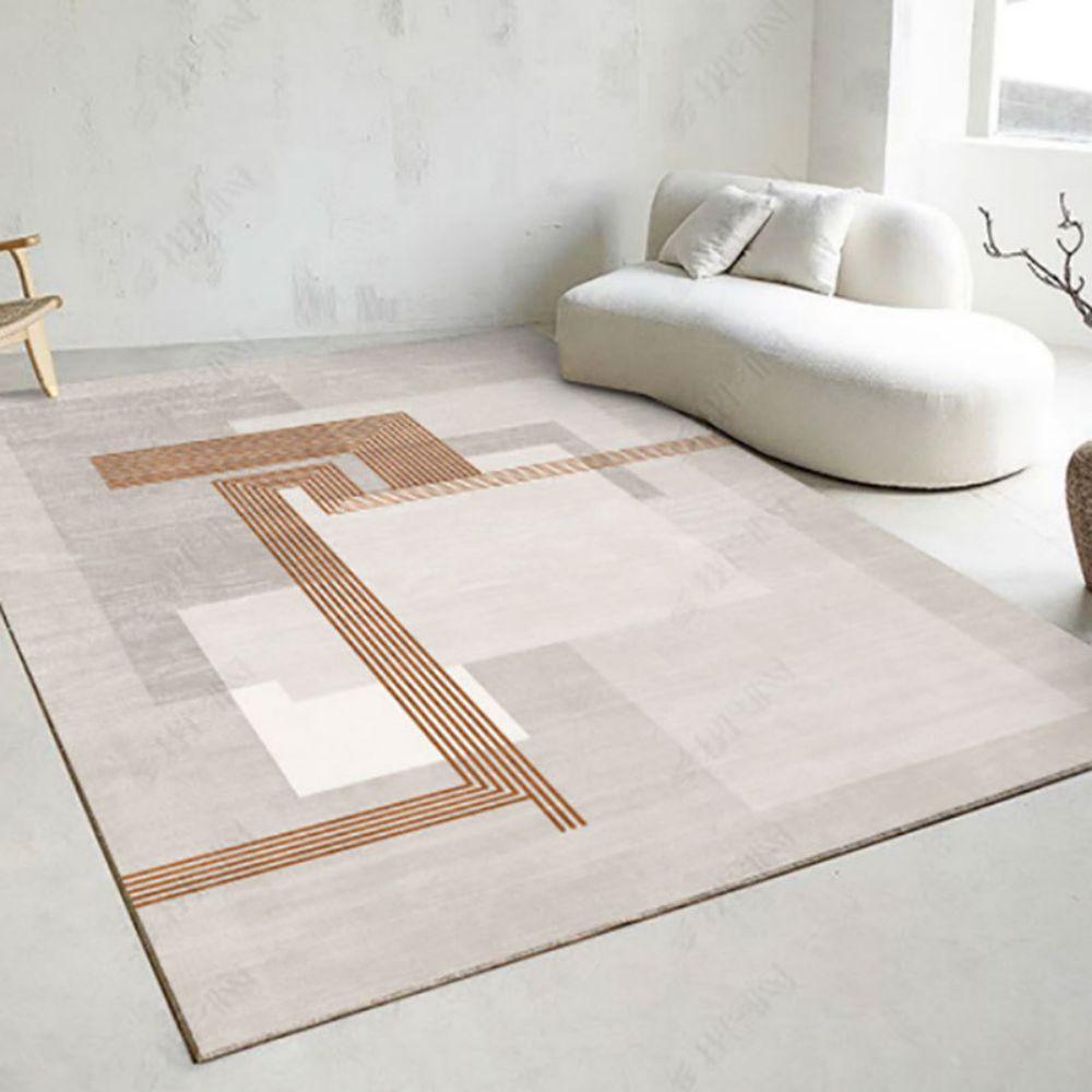 Modern Crystal Velvet Rug Affordable Large Area Home Bedroom Rug Living Room Sofa Coffee Table Mat Simple Lounge Mat