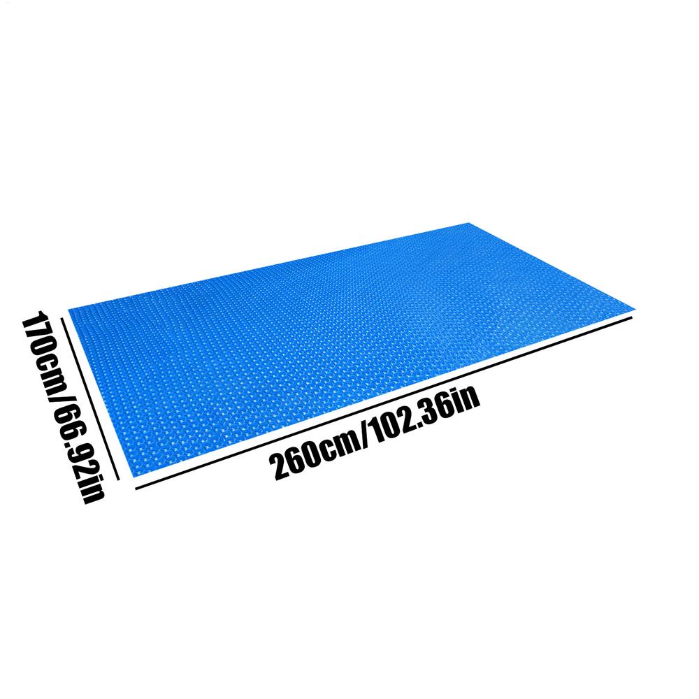 NEW Solar Pool Cover Swimming Pool Bubble Solar Cover Heat Retaining Blanket Wear-resistant Free Cutting Solar Covers 6FT/8FT