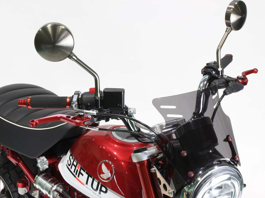 SHFIT UP Motorcycle Parts Handlebars Handlebars for Monkey 125 Chrome Plated 270061 Semi-Down (JB02/JB03)