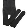 High Waist Belly Open Crotch Leggings Women's Fleece and Thin Free Large Size Fishbone Cotton Hollow Pantyhose