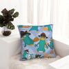 Perry The Platypus Pillowcase Polyester Cushion Cover Decorations Cartoon Pillow Case Cover Car Zippered 18'
