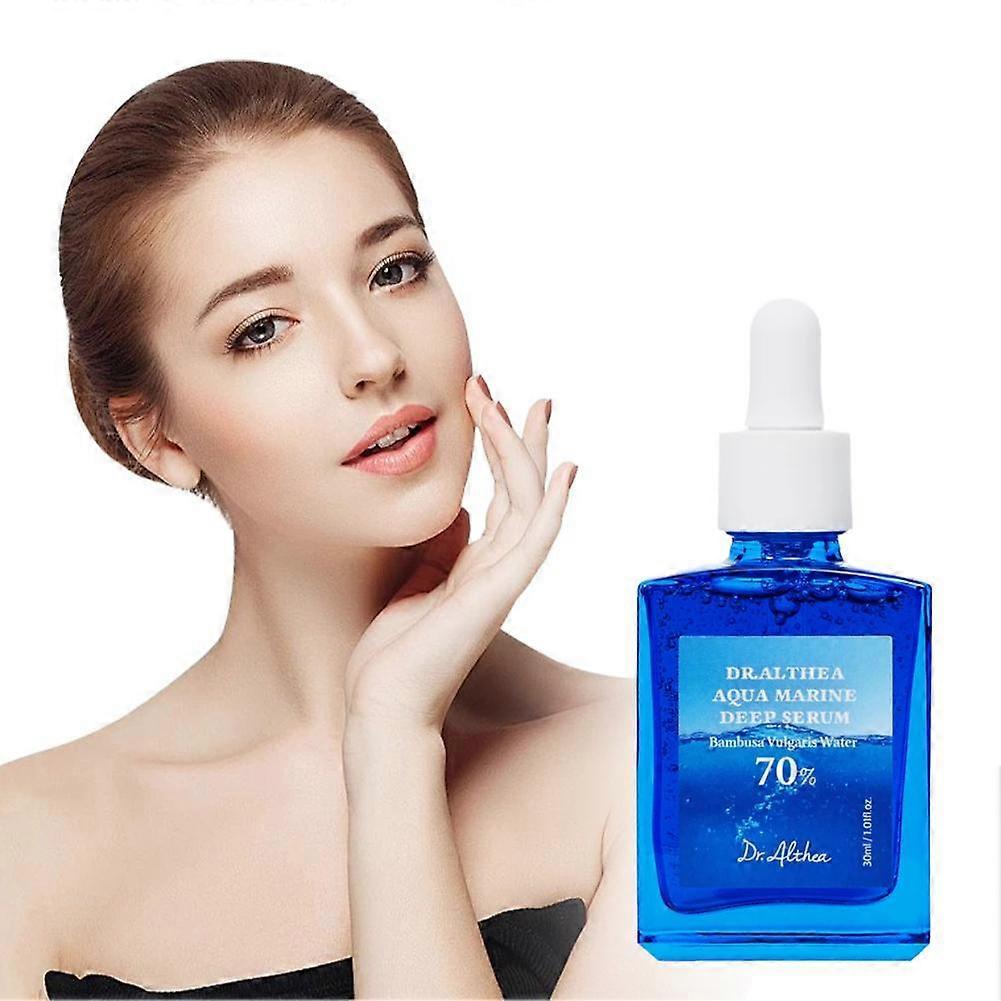 30ml Blue Deep Sea Plant Essence for Daily Anti-Aging Care, Lightweight and Nourishing Formula for Dry and Mature Skin