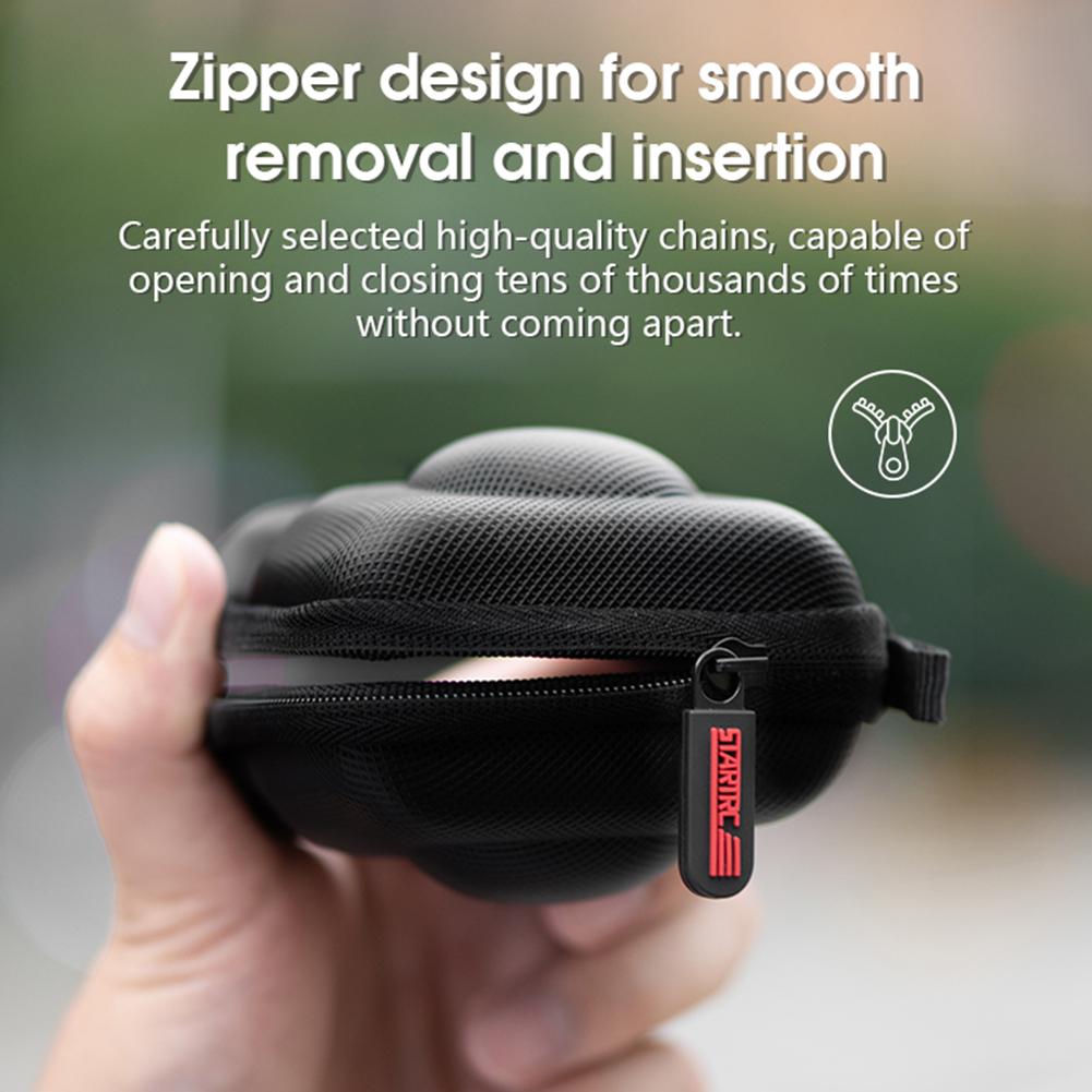 For DJI Osmo 360 PU Protective Box Wear Resist Small Camera Storage Bag Anti-Scratch Camera Carrying Case Camera Accessories