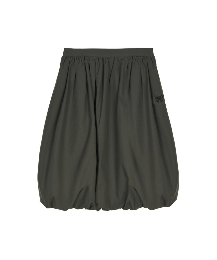 Nigaennikol Butterfly Volume Balloon Skirt_Charcoal