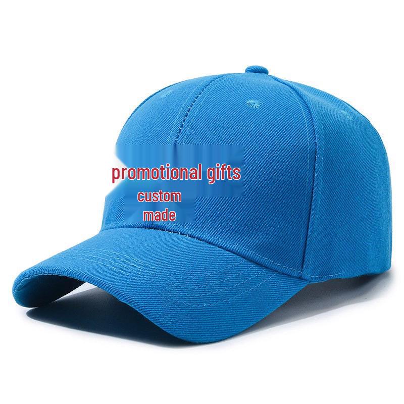 Customizable Solid Color Baseball Cap: Options for Logo Printing, Embroidery, Text and Bulk Gifts Available