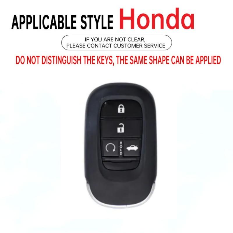 Soft TPU Car Remote Smart Key Case Cover Protector Keyless Holder Shell Bag For Honda Civic 11th Accord 2023 Auto Accessories IP8