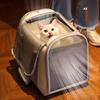 Breathable Portable Cat Carrier Handbag – Comfortable Travel Shoulder Bag for Cats