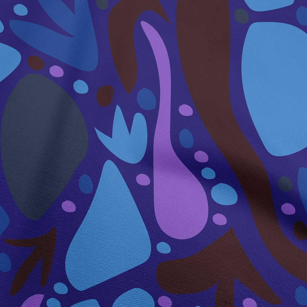 oneOone Țesătură Verde Cotton Flex cu Model Geometric Abstract Floral Pentru Cusut Țesătură Imprimată pentru Artizanat La Metru 40 Inch