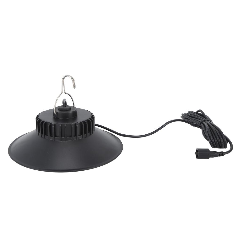 Solar Powered Outdoor Hanging Pendant Lights Solar Shed Lights with Remote Control 3 Color