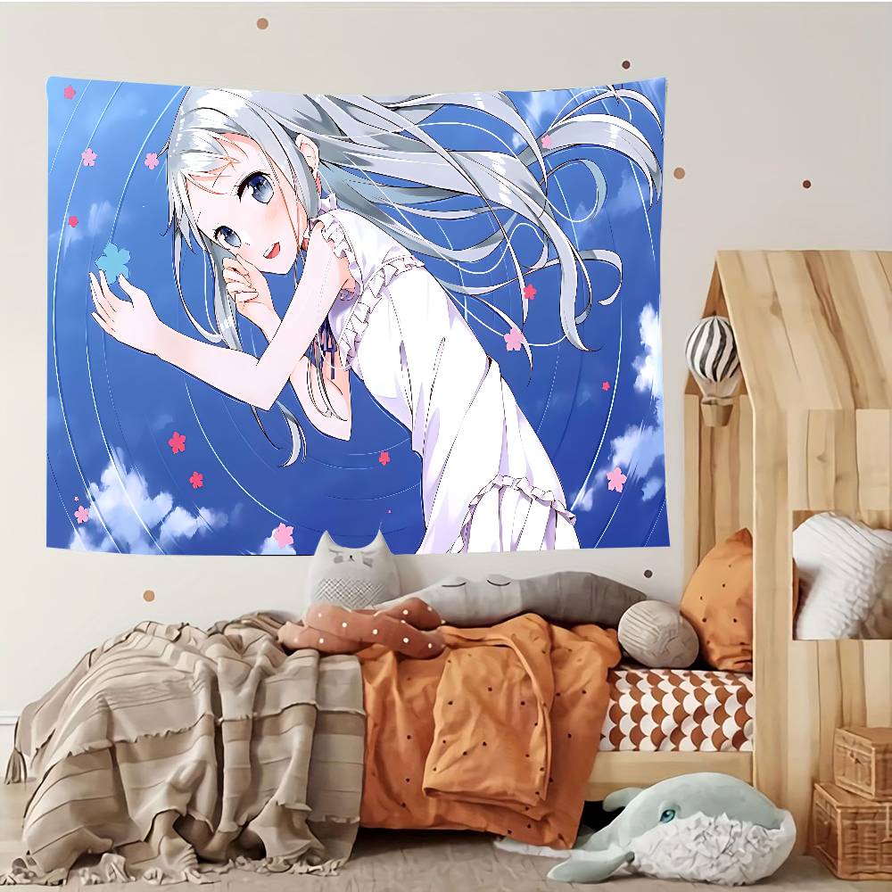 Anohana The FlowerWeSawThat Day Tapestry Customizable Tapestries Of Various Styleswall Hangings Celebrity Photo Printing