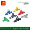 109 Peças/lote 99773 MOC Viga Técnica Triângulo Fino Acessórios Mecânicos Compatível Com Robôs Blocos de Construção Brinquedos Infantis
