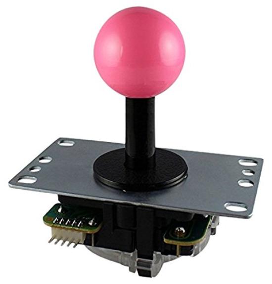 Sanwa Electronics PCB Type Joystick Lever, Pink, JLF-TP-8YT-SK-P