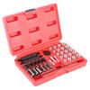 33pcs Glow Plug Thread Repair Kit Tap Insert Driver Guide Pin Thread Insert Tool Set