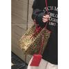 Bag Women's 2025 Autumn New Contrasting Retro Bucket Bag Foreign Leopard Print Bag Large Capacity One-shoulder Underarm Bag