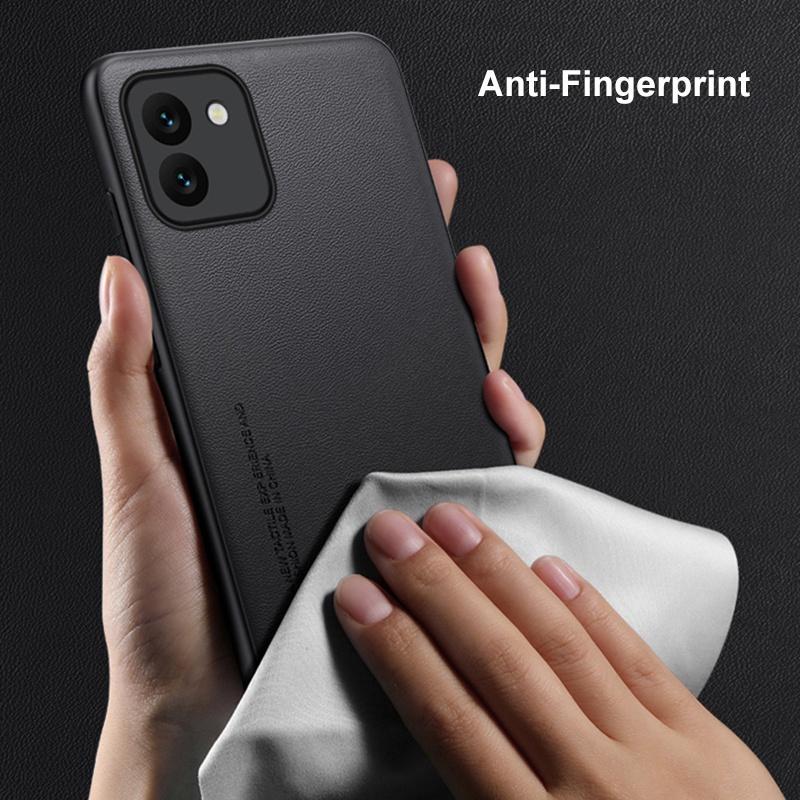 Luxury PU Leather Case For Samsung Galaxy A03 Back Cover Matte Silicone Full Protection Phone Case For Samsung A03 4G Coque