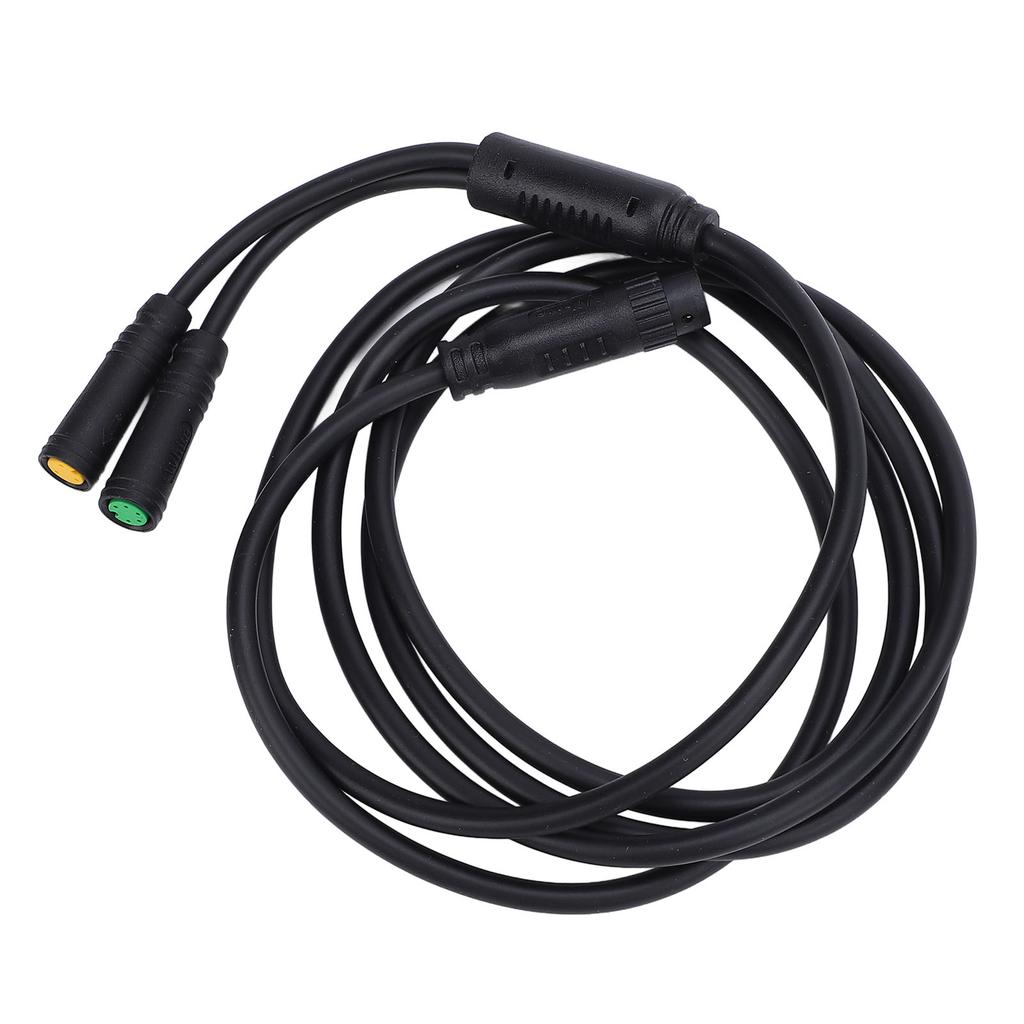 Cable Conector de Bicicleta Eléctrica 4.9 pies Resistente al Agua Controlador a Pantalla Acelerador Faro