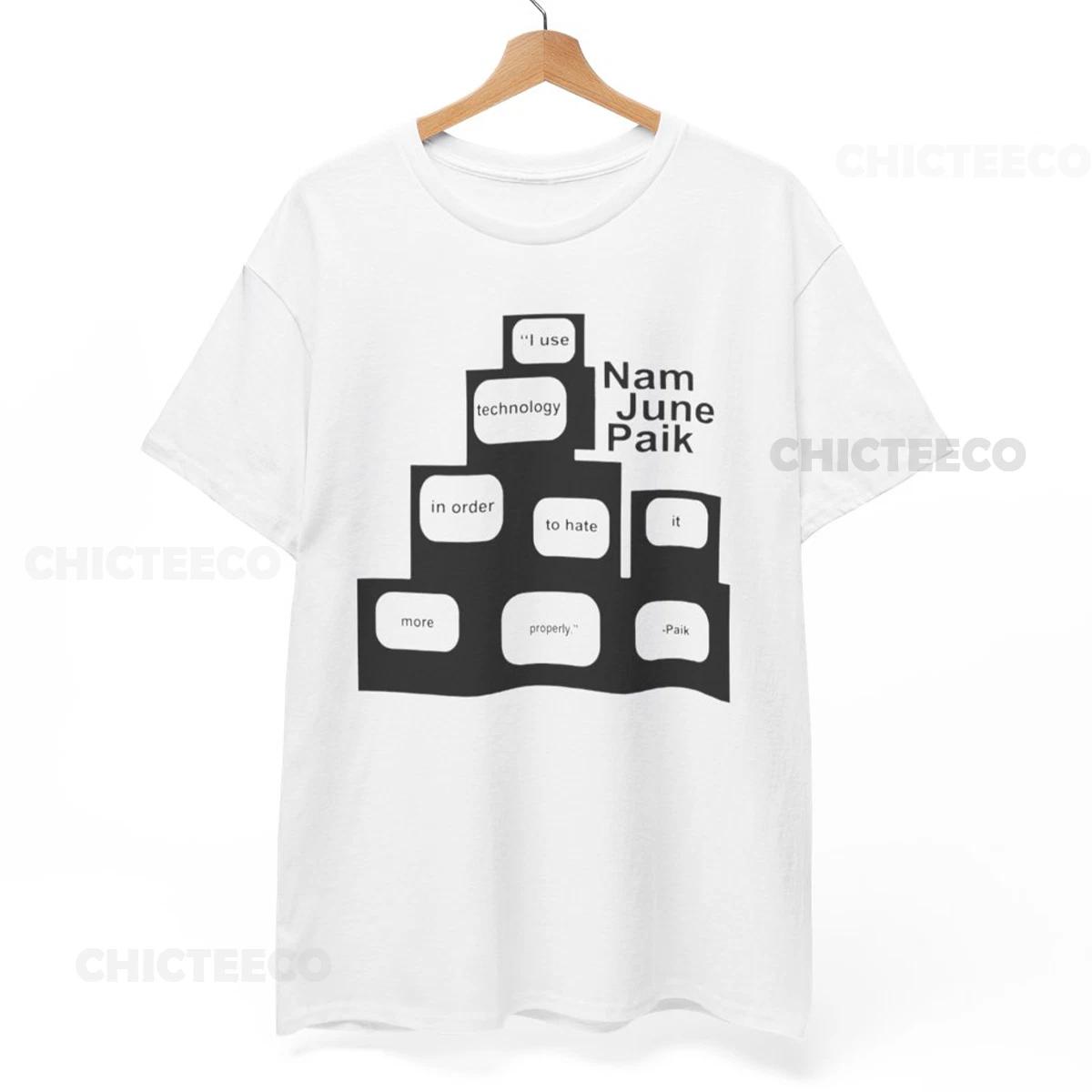 Nam June Paik T-Shirt, , Nam June Paik Artist Shirt, Art Unisex T-Shirt XL