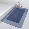A Non-slip Bath Mat, Ultra-absorbent and Quick-drying Soft Shower Floor Mat, Machine Washable, Suitable for Bathrooms and Bedrooms, Home Bathroom Rugs