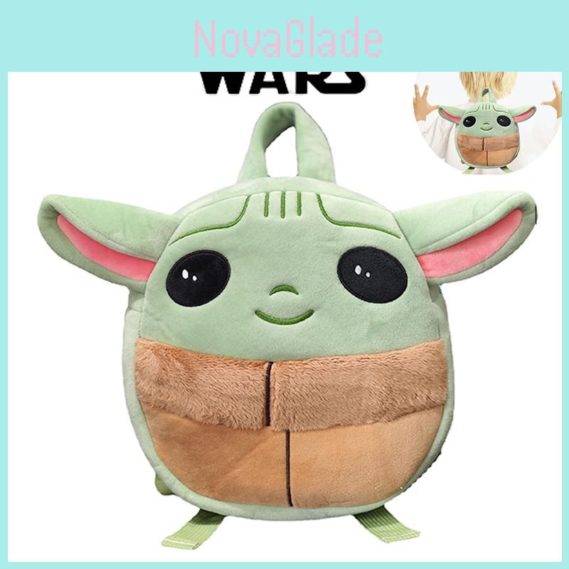 Star Wars Plush Kids Schoolbag Backpack Toy Baby Yoda Travel Bag Doll Toddler Lightweight And Big Capacity For All Occasions