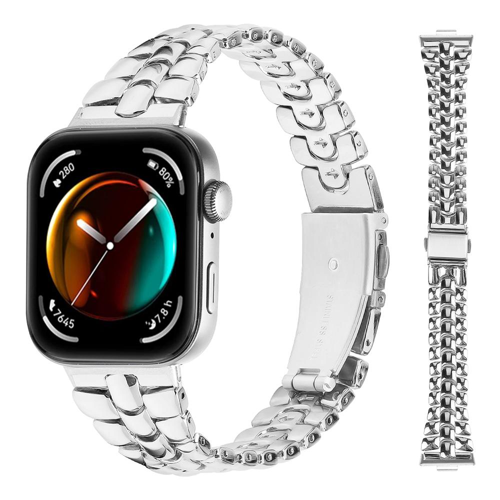 Für Huawei Watch Fit 3 Uhrenarmband Fischgräten-Design Armband