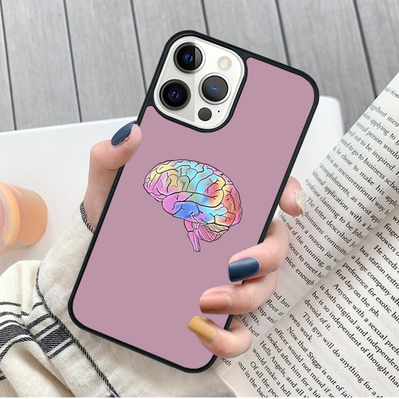 Human Organs Brain Phone Case for iPhone 17 Air 16 15 14 12 13 PLUS 11 PRO MAX Cover Fundas Shell