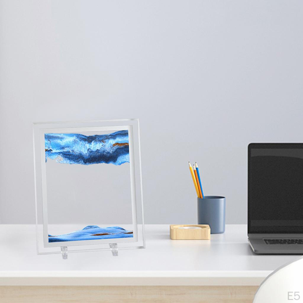 Art Picture Flowing Scenery Painting for Bookshelf Display Wedding Gifts