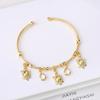 New Arrivals Animal Elephant Beetle Bird Turtle Butterfly Adjustable Cuff Bangle Fashion for Men Women Holidays Zircon Jewelry