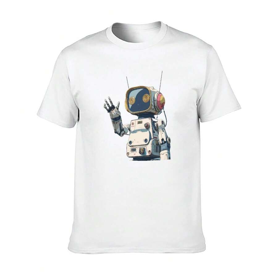 Summer unisex T-shirts with sunset and coconut tree print. S