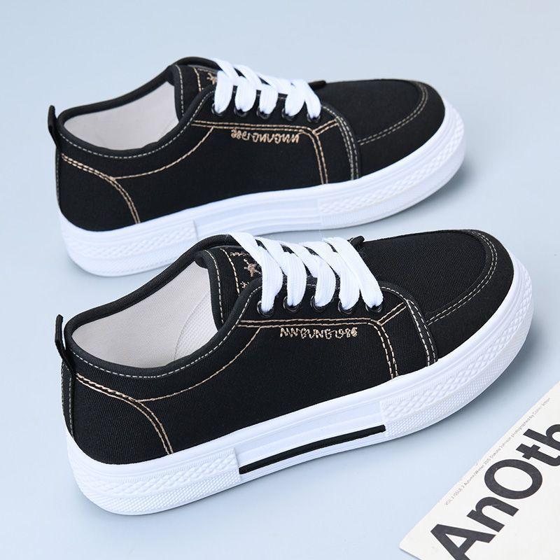 

холщовые туфли женские новая весенне-осенняя тенденция универсальные женские туфли дышащие кеды женские весенние повседневные туфли 35