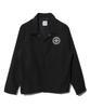 Punch Drunk Parties Circle Logo Coach Jacket (Black)