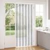 Insect Screen Door Curtain Chenille Grey and White 100 x 230 cm 100percent  PP
