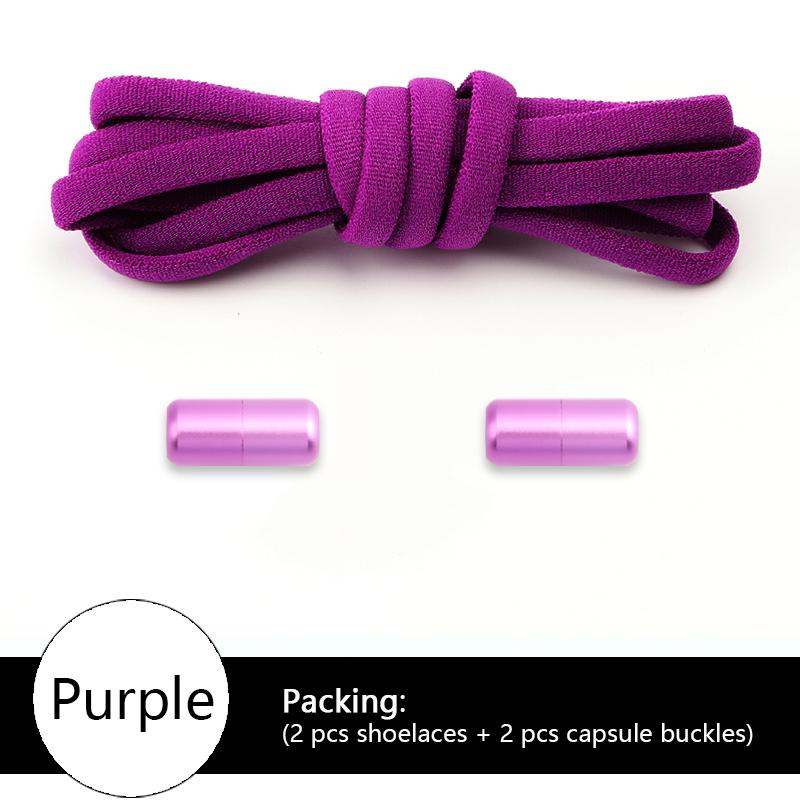 No tie Shoelace for Sports Round Shoelaces without ties Colorful Options Elastic laces Sneakers Kids Adult Shoes Accessories