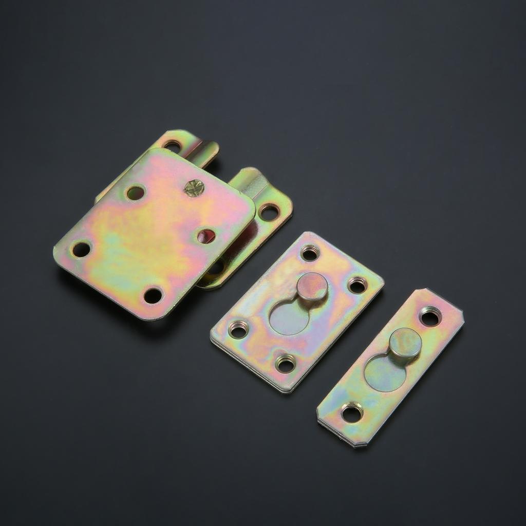 Large Iron Hook Photo Frame Hanger Interlocking Bracket Bed Hinge Concealed Hanging Code Mirror Wall Buckle 52/58mm Connector