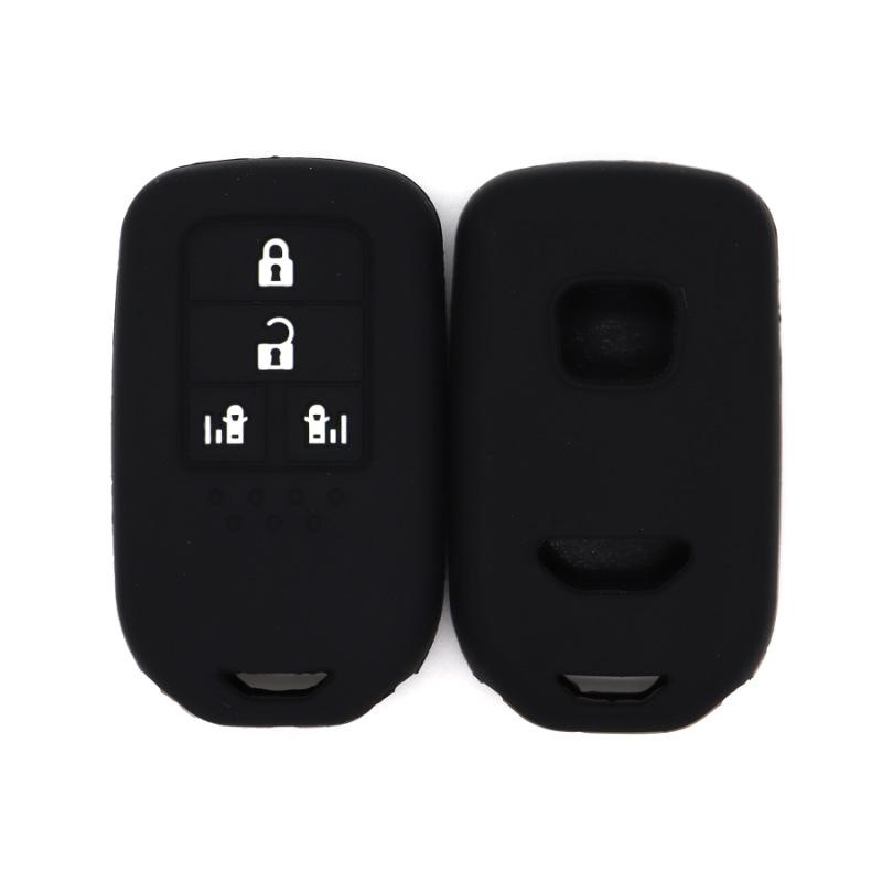 

Suitable for Honda Odyssey 4-button automatic electric door silicone car key case чёрный