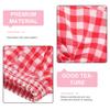 TENDYCOCO Work Sleeve Covers, Stain-Resistant Lattice Dungaree Arm Covers for Washing, Kitchen, Housework, Cooking, Cleaning, and the Office