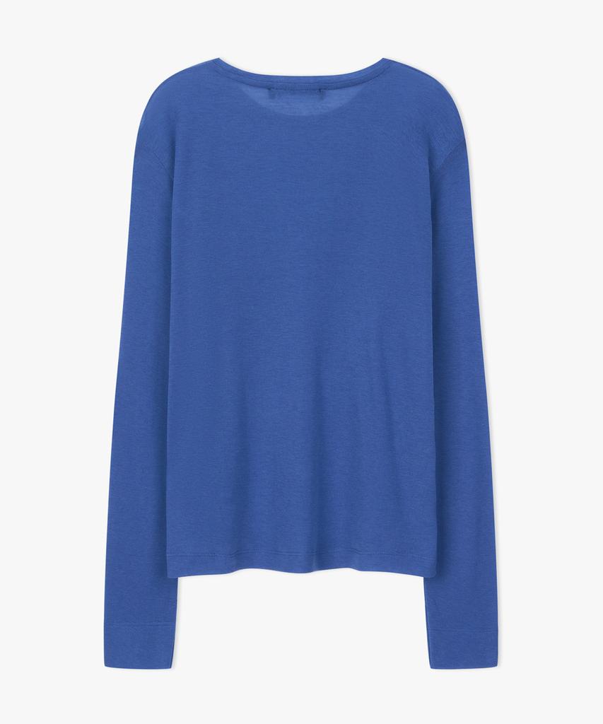 38COMEONCOMMON Sheer Touch Long Sleeve (Blue)