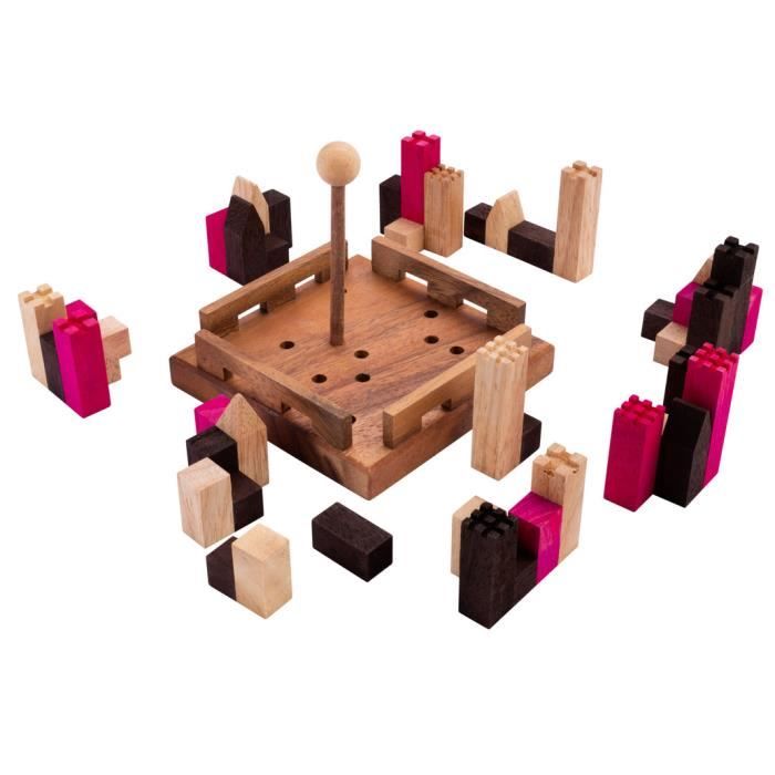 Wooden Puzzle - Engelhart - The Castle - 11 Pieces - Eco-friendly - Difficulty Level 4/5