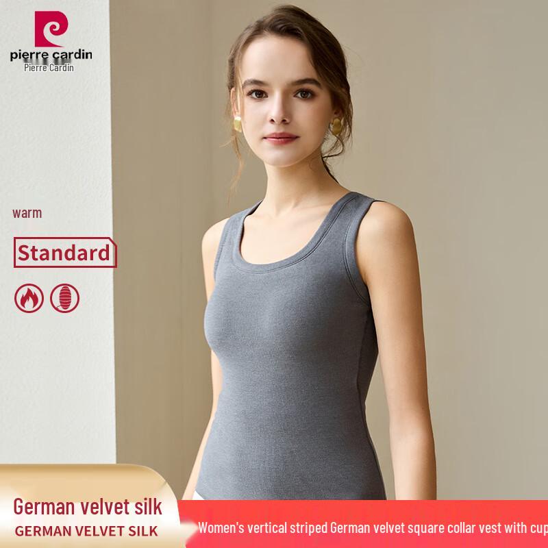 Pierre Cardin Women's Thermal Camisole with Built-in Pads