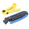 Coaxial Cable Crimping Pliers Combination Tool Adjustable Portable Coax Stripper Crimper Tool Kit