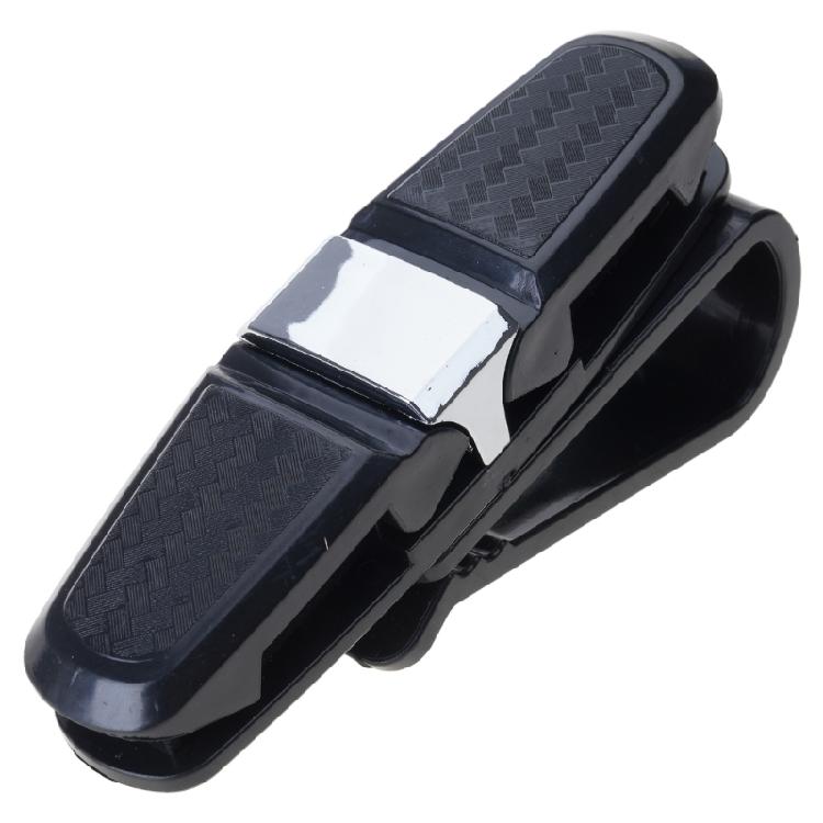 

Eyeglasses Organizer Card Clip Car Accessories Automotive Decor Black ABS 1