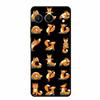 For OnePlus Nord 4 Back Cover Case Cute Cartoon Cat Black Silicone Soft Phone Cases For OnePlus Nord 4 Case Nord4 6.74" Capa Bag