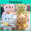 Trendy Kawaii Bear Plush Keychain Cute Soft Toy Bag Charm And Key Accessory
