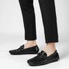 Fashion Black flat bottomed men's loafers Classic gentleman style Outdoor leisure business party Comfortable daily office shoes 38-48