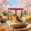 Bird Perch Wood Lovebirds Toy Desktop Lovebirds Toy For Macaw Conure Budgies Pet Parents Animal Lovers Trainers Shelters Living