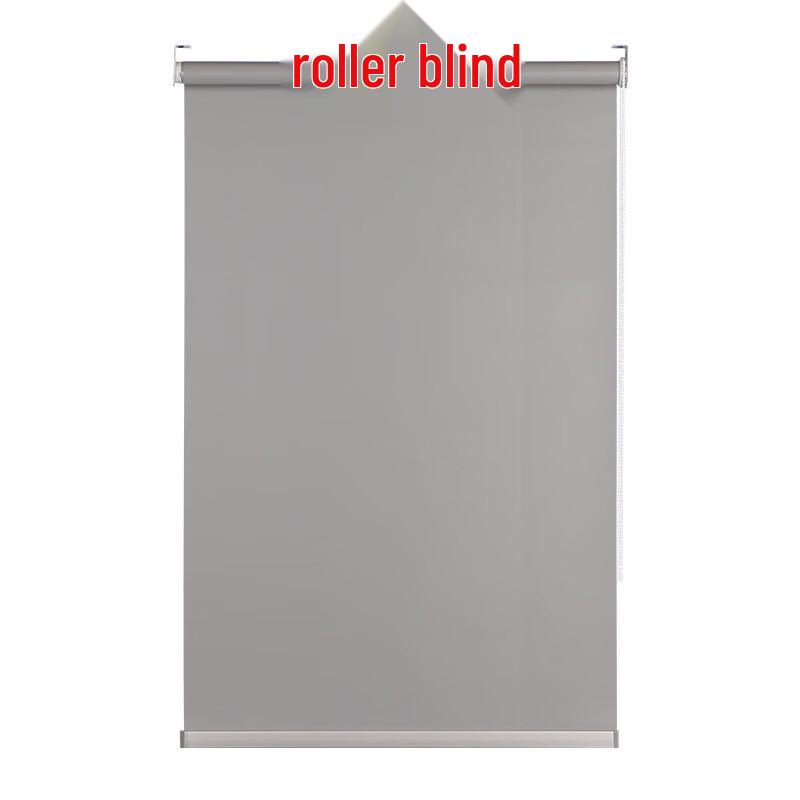 Jiuxia Custom Office Blackout Roller Blind серый